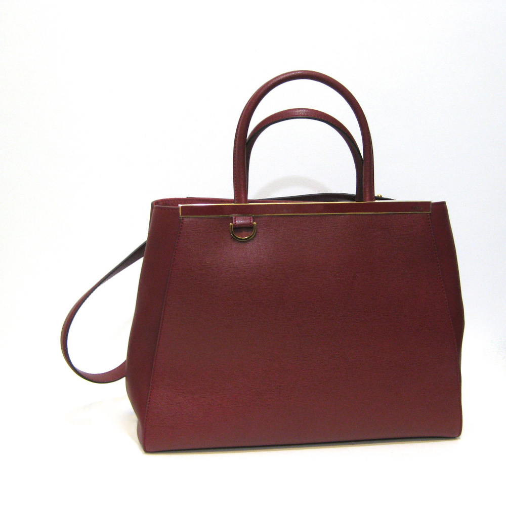 Fendi Bag NWT Scarlet Calfskin Leather Medium Bag - Picture 5 of 8